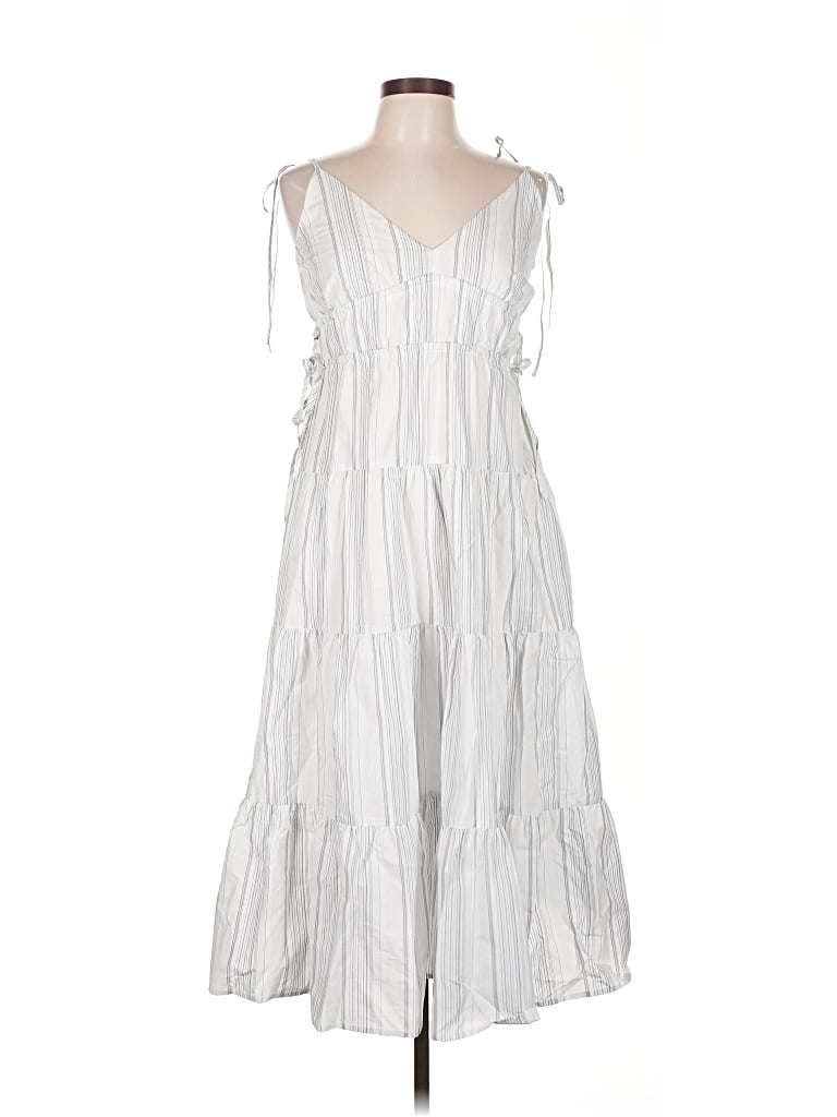 Pre-owned Rails Casual Dress In White
