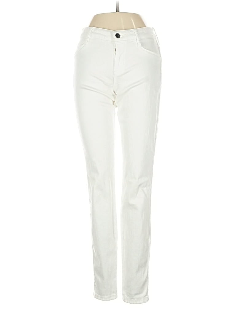 Pre-owned Guess Jeans In White