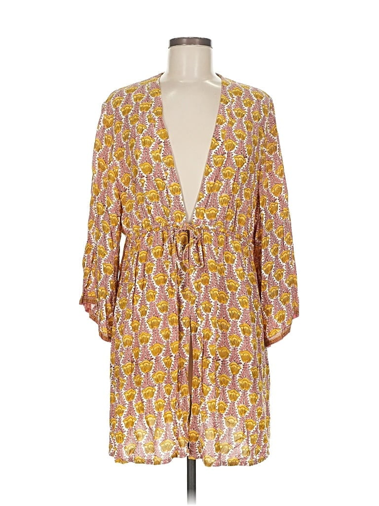 Pre-owned Natalie Martin Casual Dress In Yellow