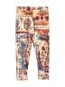 Les Tout Petits Print Blue Casual Pants Size 2 - photo 2