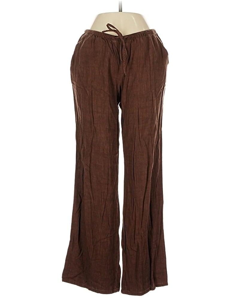 Pre-owned Divided By H&m Casual Pants In Brown