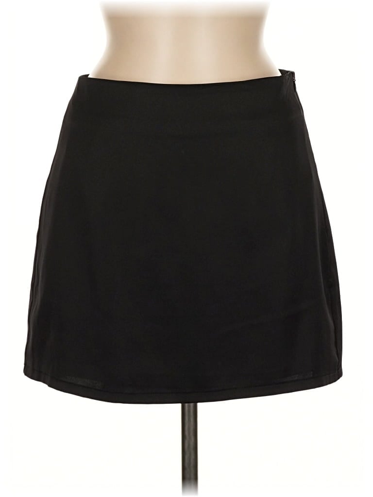 Pre-owned Commense Casual Skirt In Black