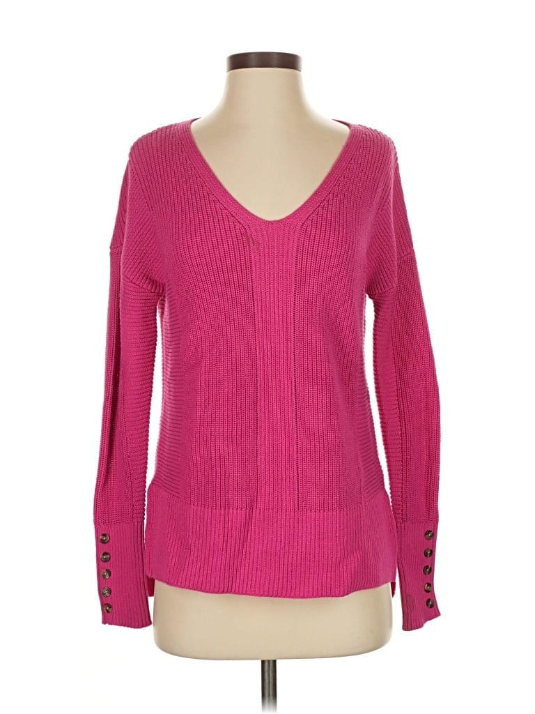 Pre-owned Rachel Zoe Tjx Pullover Sweater In Pink