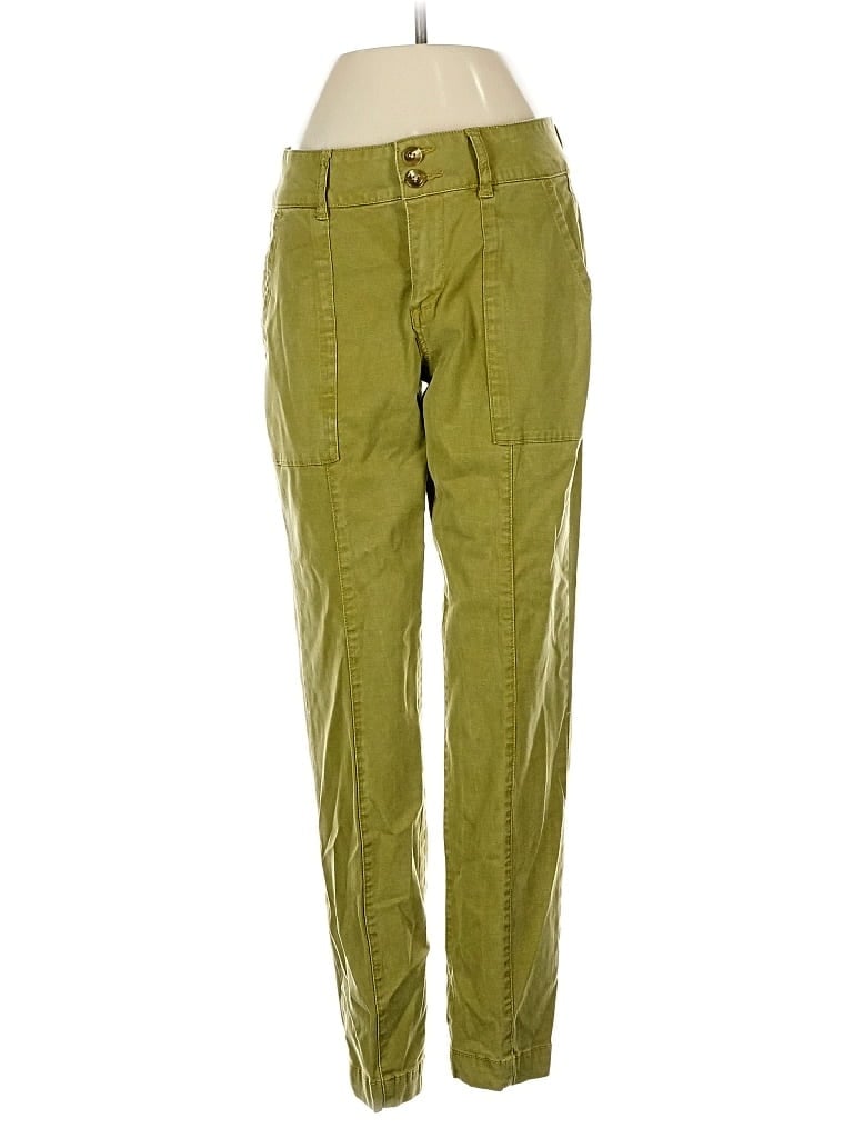 Pre-owned Cabi Casual Pants In Green