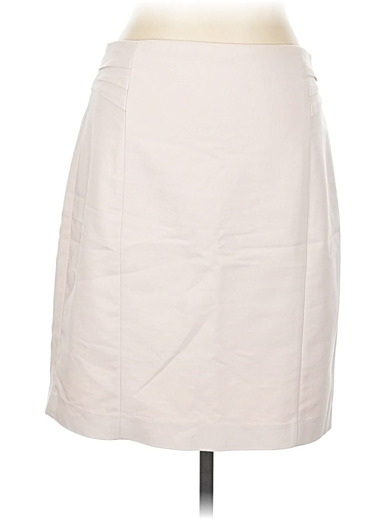 Pre-owned Express Casual Skirt In White