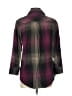 Joie 100% Cotton Plaid Burgundy 3/4 Sleeve Blouse Size S - photo 2