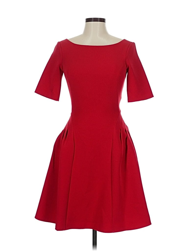 Pre-owned Z Spoke By Zac Posen Cocktail Dress In Red