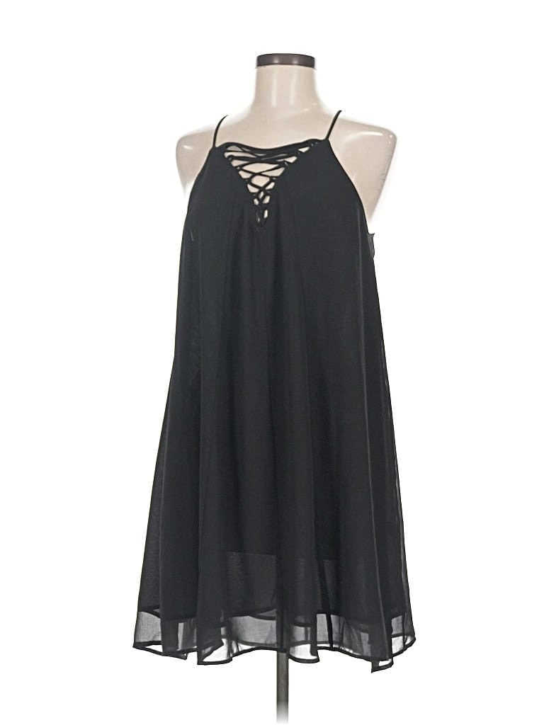 Pre-owned Angie Casual Dress In Black