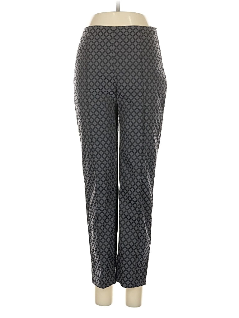 Pre-owned St John Casual Pants In Gray