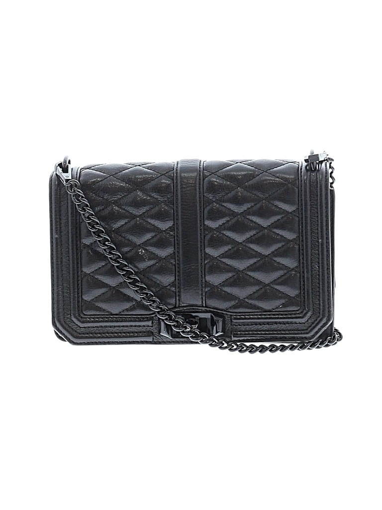 Pre-owned Rebecca Minkoff Crossbody Bag In Black