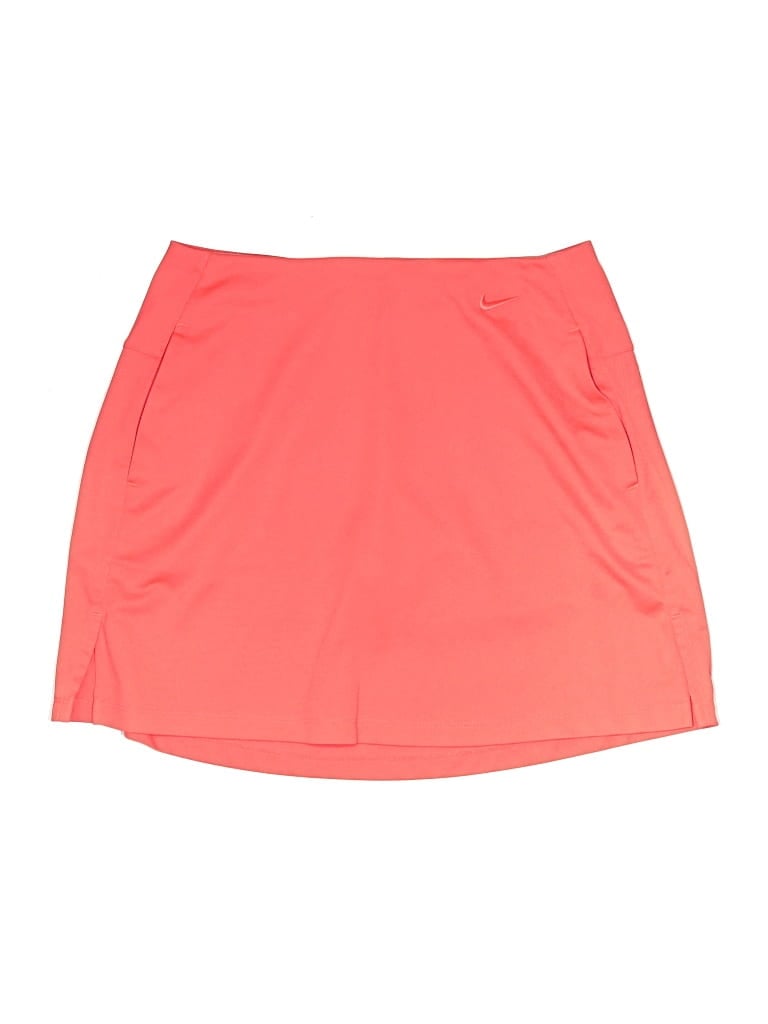 Pre-owned Nike Active Skort In Orange