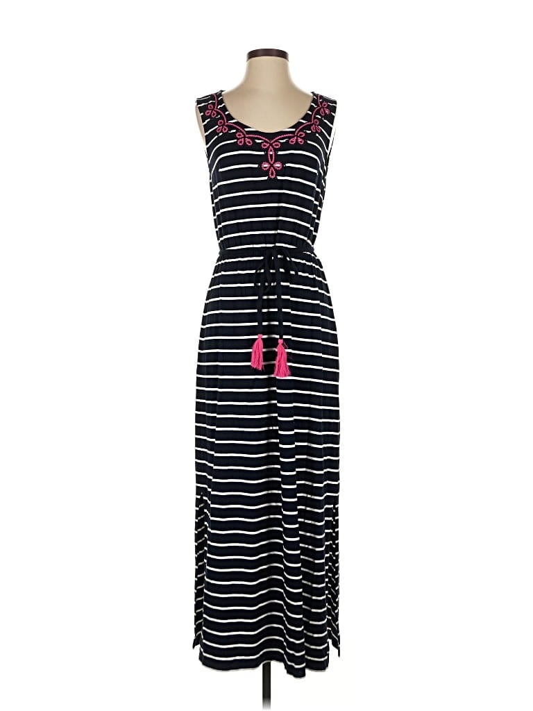 Pre-owned Talbots Casual Dress In Black