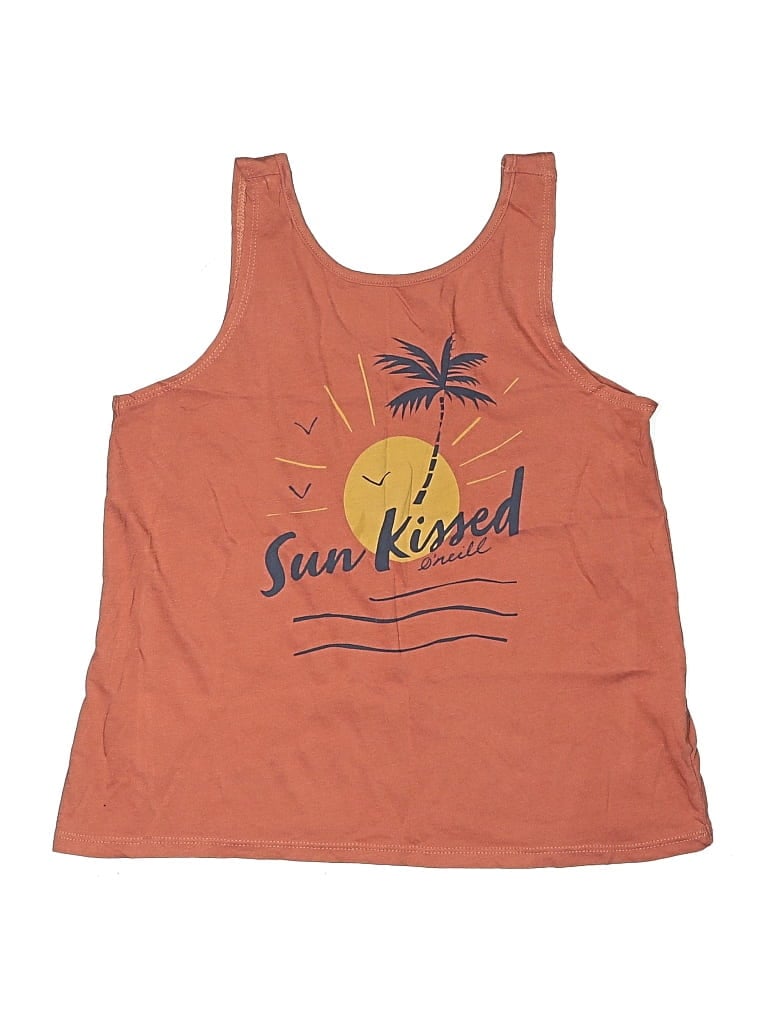 Pre-owned O'neill Kids' Sleeveless T-shirt In Orange