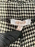Peach 100% Polyester Houndstooth Green Casual Pants Size S - photo 7