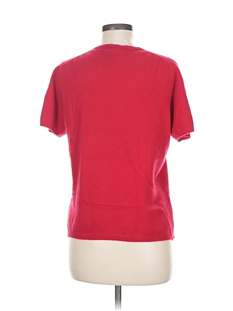 Pre-owned Lands' End Pullover Sweater In Red