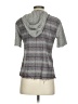 Gilded Intent Tweed Gray Short Sleeve Button-Down Shirt Size XS - photo 2