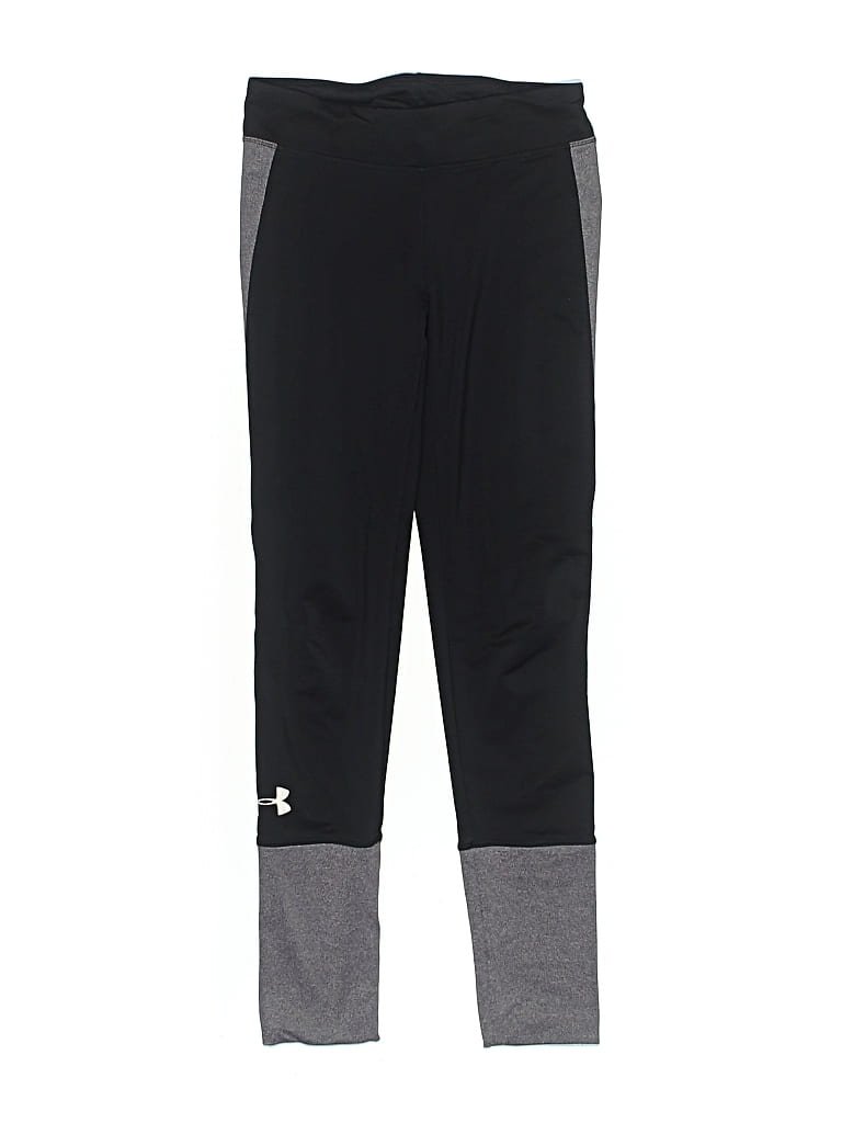 Pre-owned Under Armour Kids' Active Pants In Black