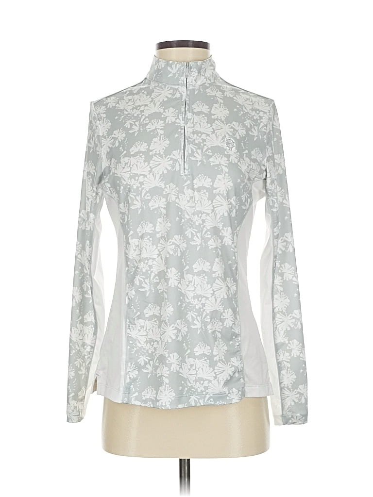 Pre-owned Peter Millar Turtleneck Sweater In Silver