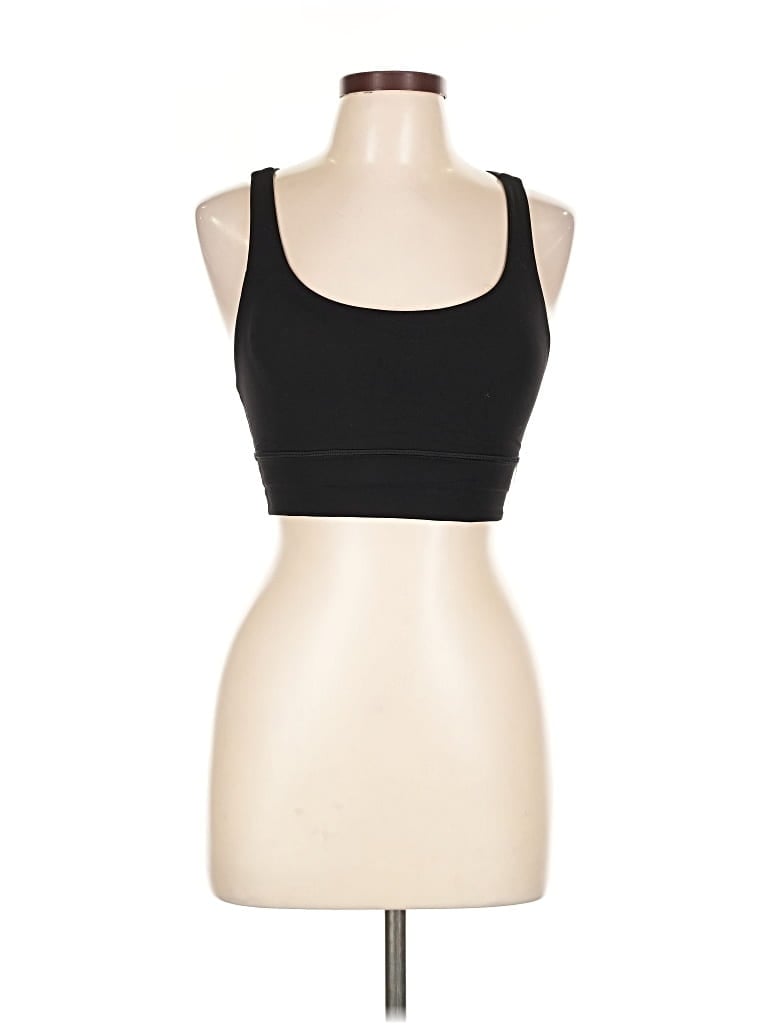 Pre-owned Lululemon Athletica Sports Bra In Black