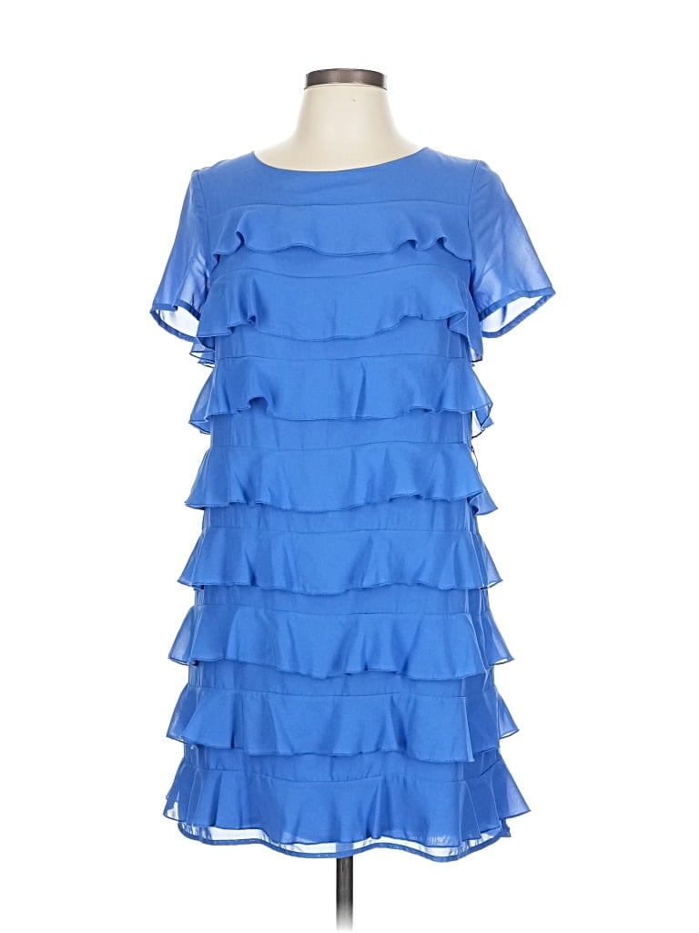 Pre-owned H&m Cocktail Dress In Blue