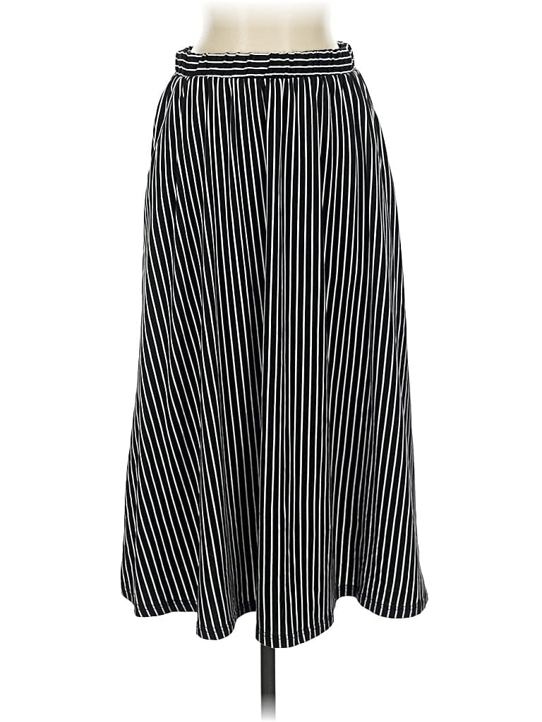 Pre-owned Downeast Casual Skirt In Black