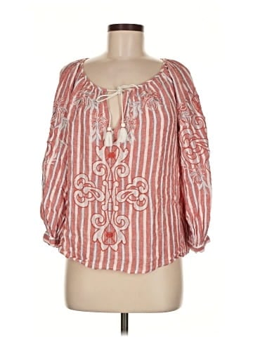 Akemi + Kin 3/4 Sleeve Blouse (view 1)