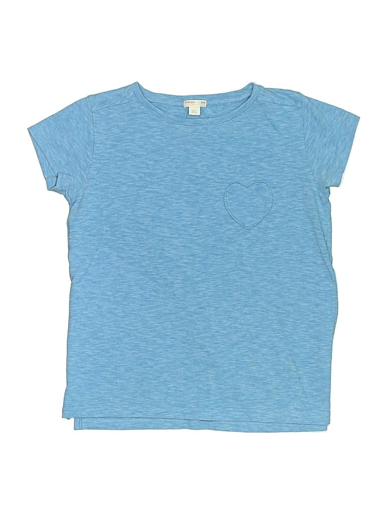 Pre-owned Crewcuts Kids' Short Sleeve T-shirt In Blue