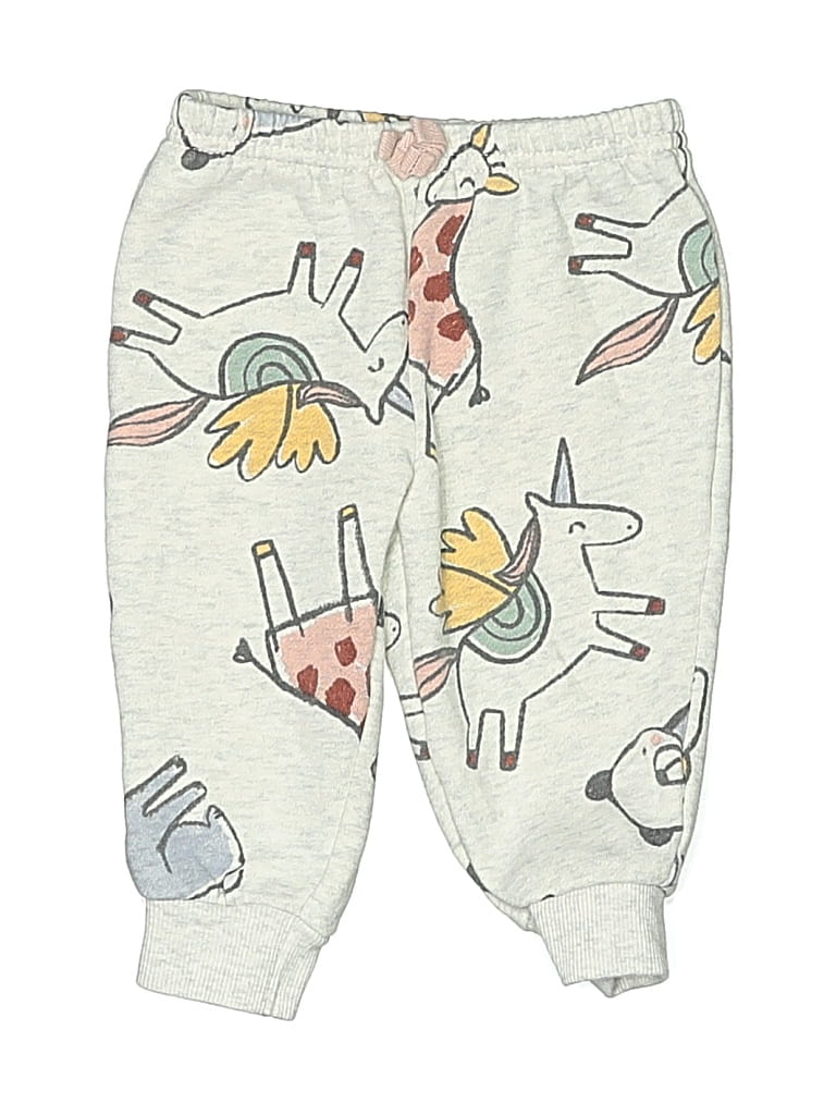 Pre-owned Carter's Babies' Sweatpants In White