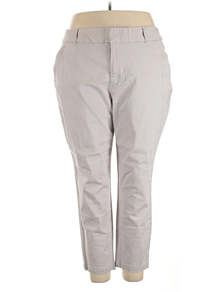 Pre-owned Hybrid & Company Khaki Pant In Gray