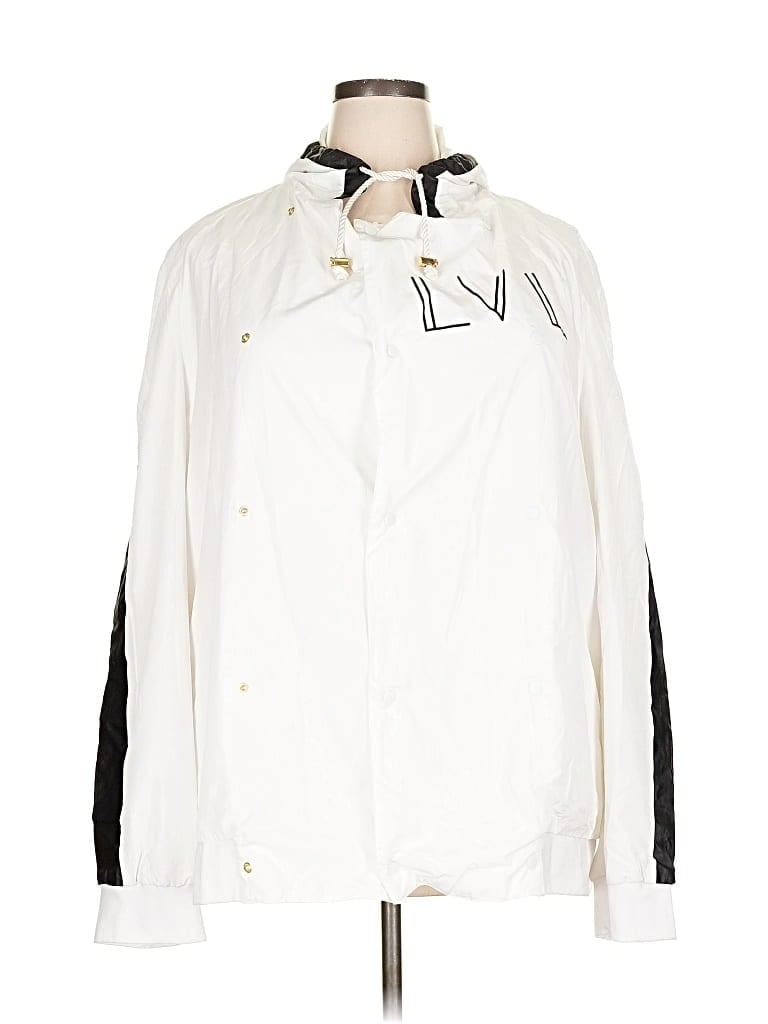 Assorted Brands Windbreaker Jacket In White