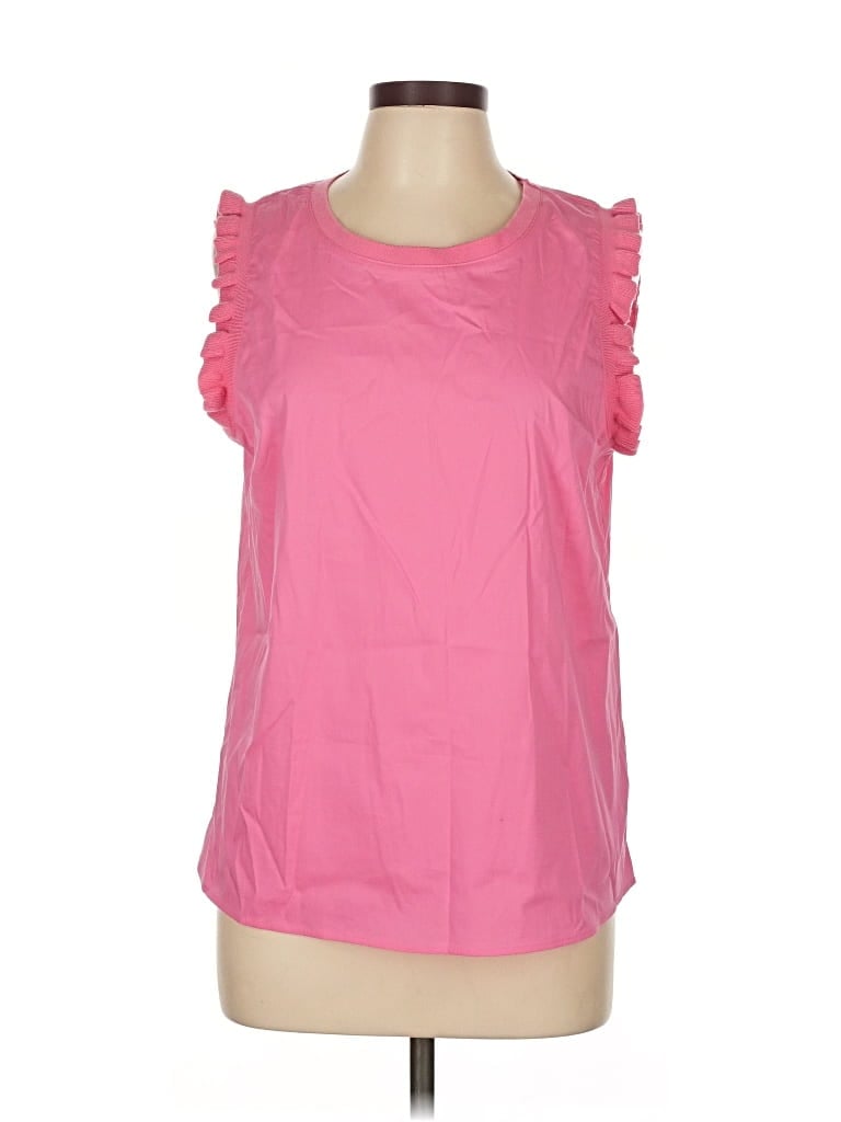 Pre-owned Dr2 Sleeveless Blouse In Pink