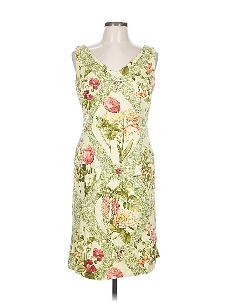 Pre-owned Talbots Cocktail Dress In Green
