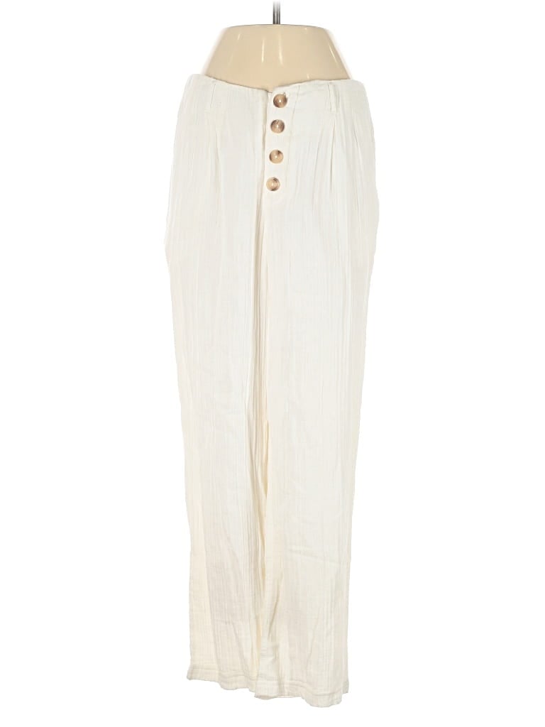 Pre-owned L*space Casual Pants In White