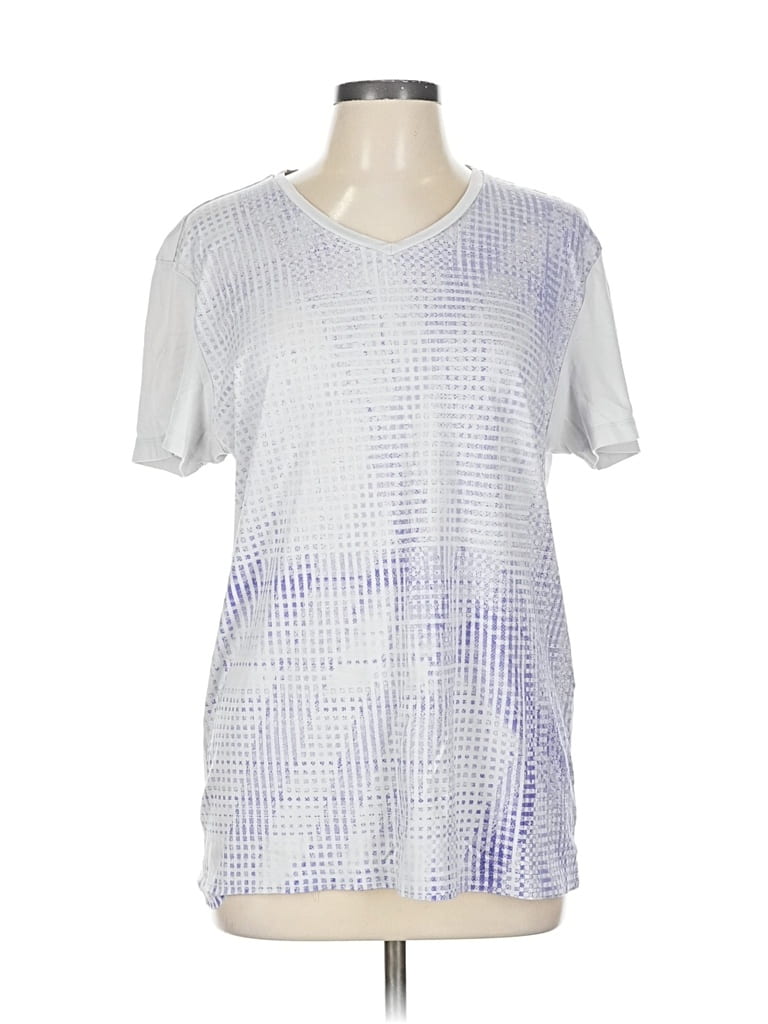 Pre-owned Calvin Klein Active T-shirt In Purple