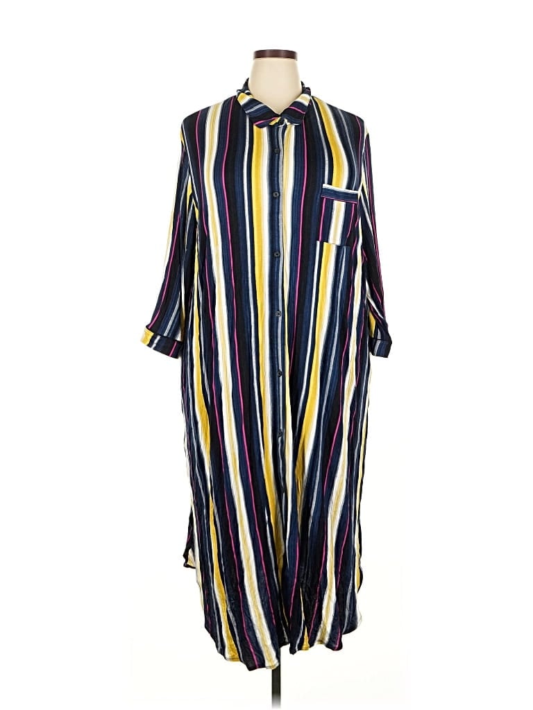 Pre-owned Secret Treasures Casual Dress In Blue