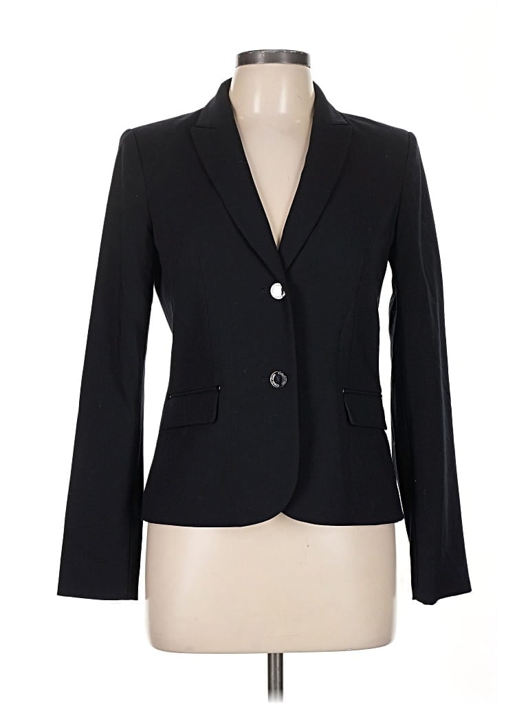 Pre-owned Calvin Klein Blazer Jacket In Black