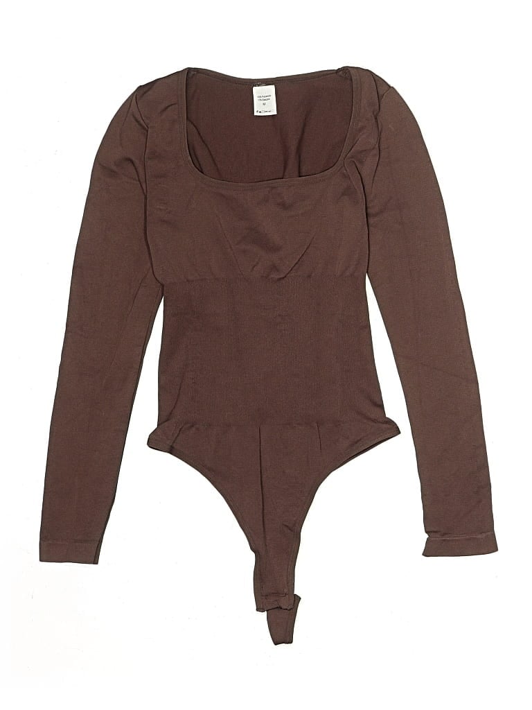 Pre-owned Unbranded Bodysuit In Brown