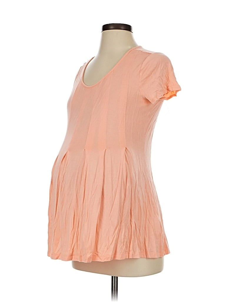 Pre-owned A Pea In The Pod Short Sleeve T-shirt In Pink