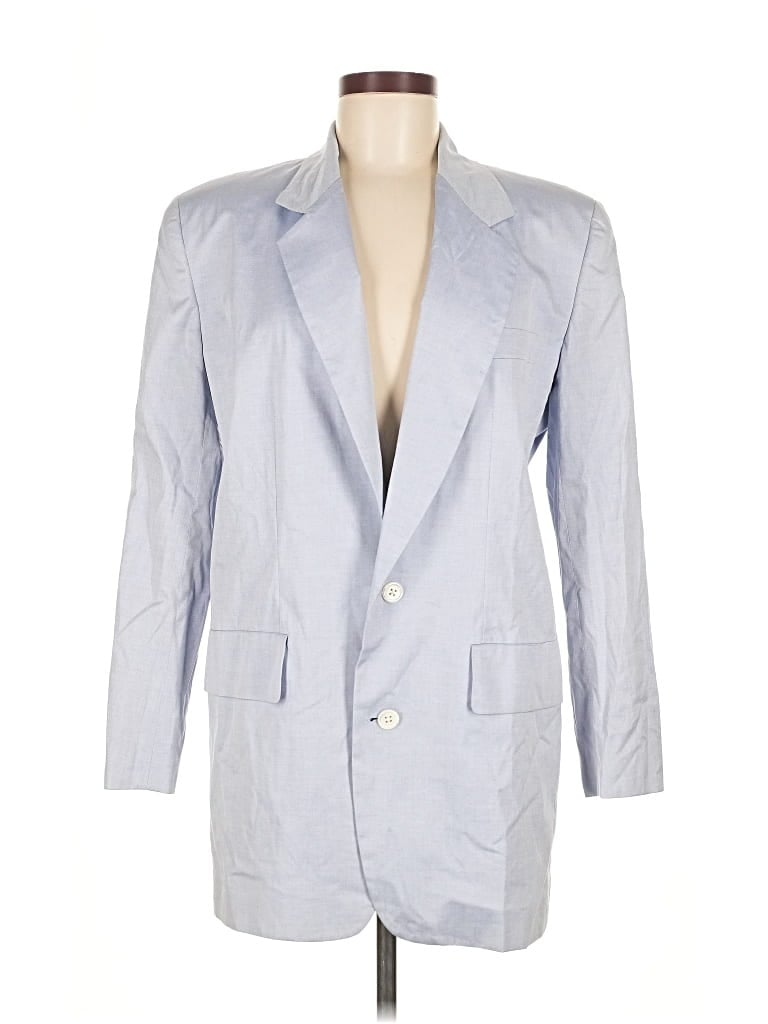 Pre-owned Dkny Blazer Jacket In Blue