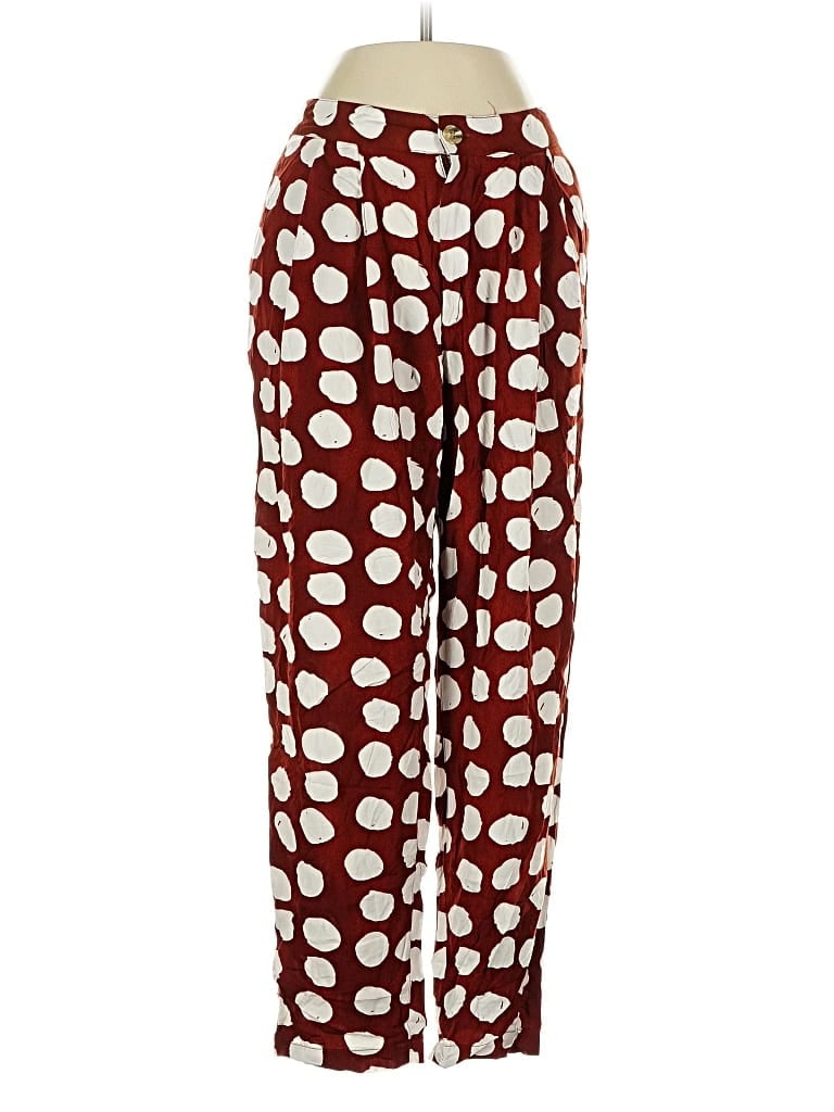 Pre-owned Urban Outfitters Casual Pants In Burgundy