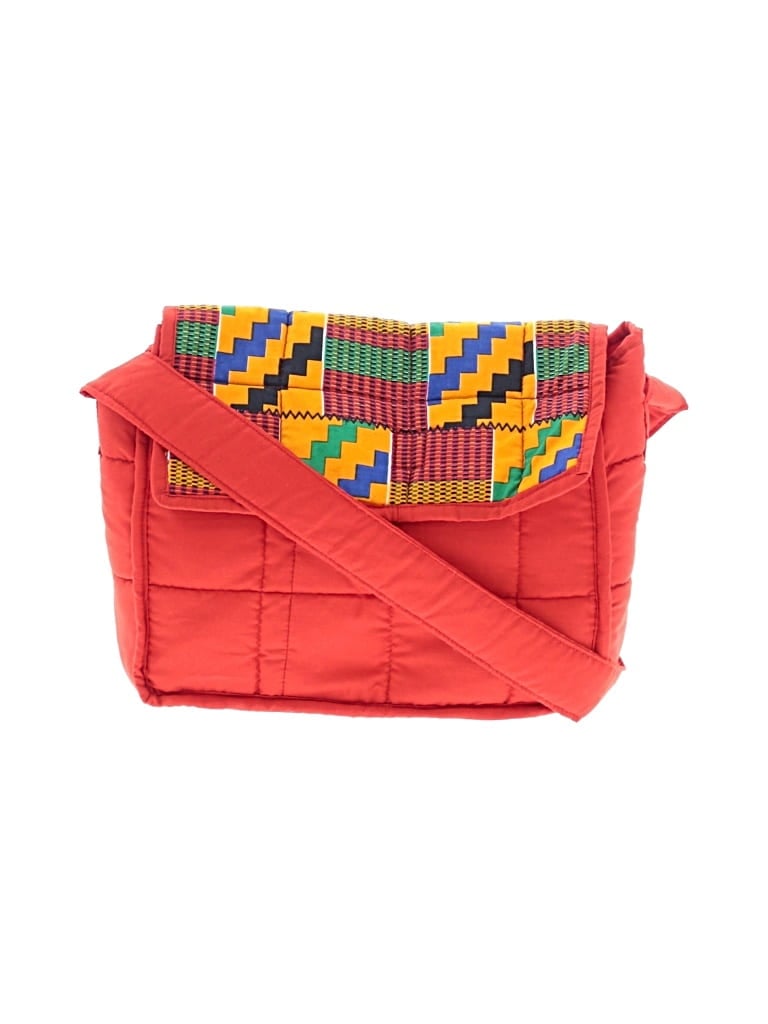 Pre-owned Unbranded Crossbody Bag In Red