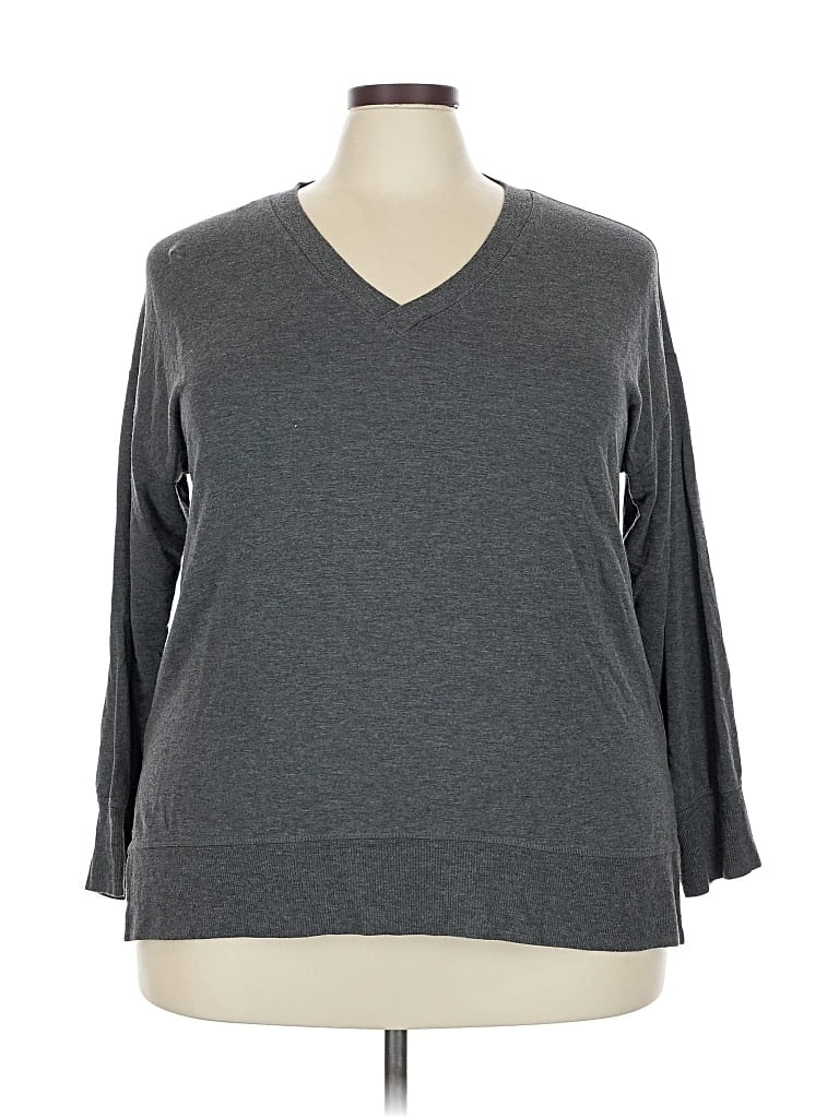 Pre-owned Philosophy Republic Clothing Pullover Sweater In Gray