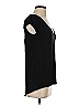 Deletta Black Short Sleeve Top Size XS - photo 4
