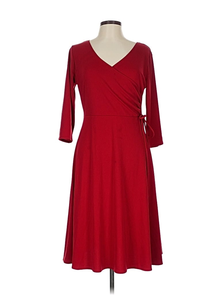 Pre-owned Chadwicks Casual Dress In Red