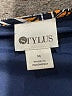 Stylus 100% Polyester Blue Short Sleeve Blouse Size M - photo 4