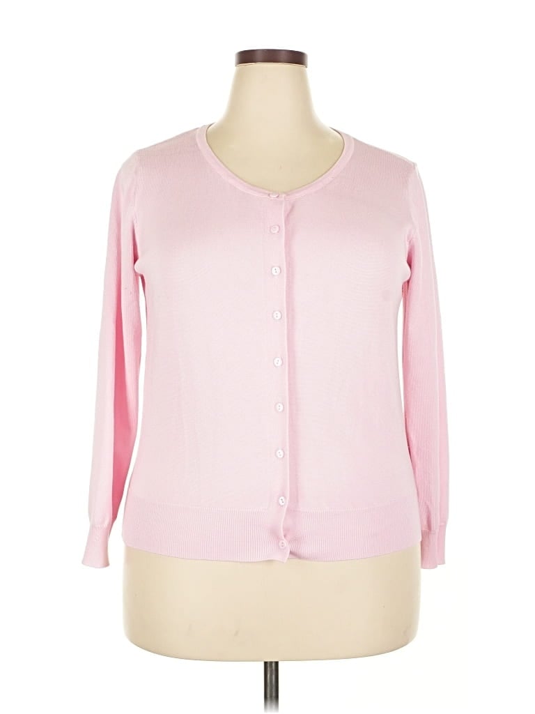Pre-owned Grace Karin Cardigan Sweater In Pink