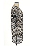 Serene 100% Polyester Chevron-herringbone Gray Casual Dress Size M - photo 4