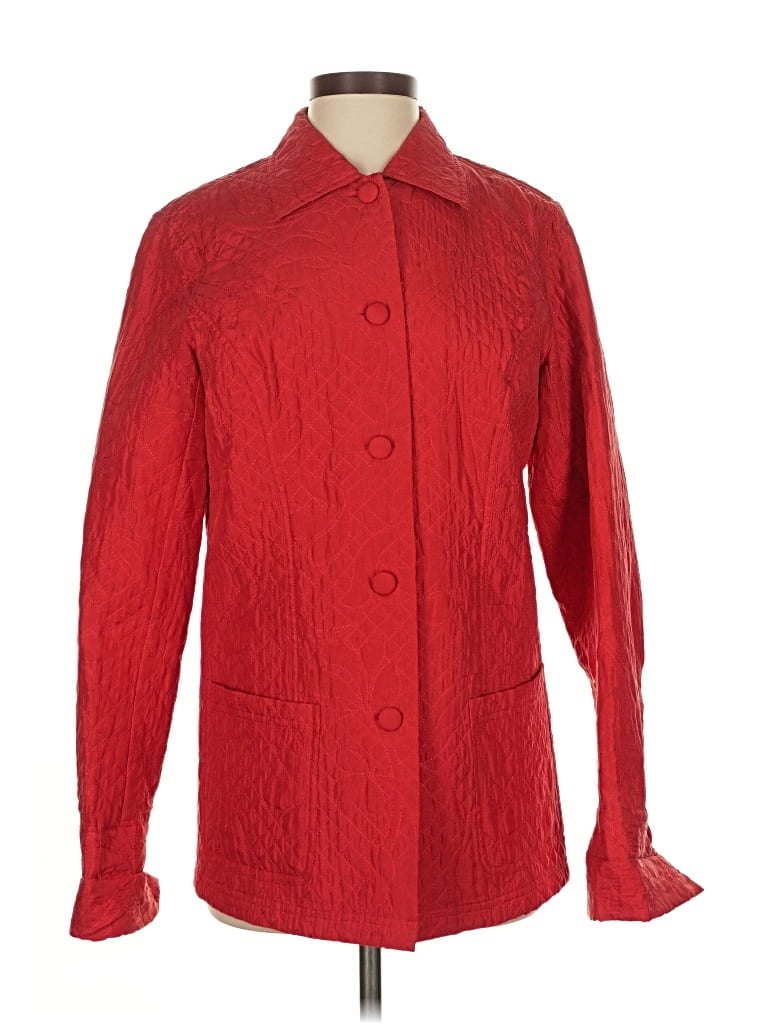 Pre-owned Coldwater Creek Jacket In Red