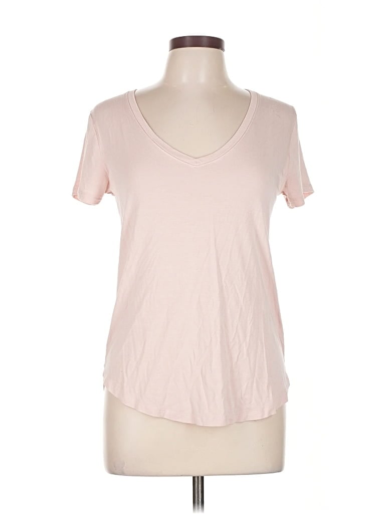 Pre-owned Abercrombie & Fitch Short Sleeve T-shirt In Pink