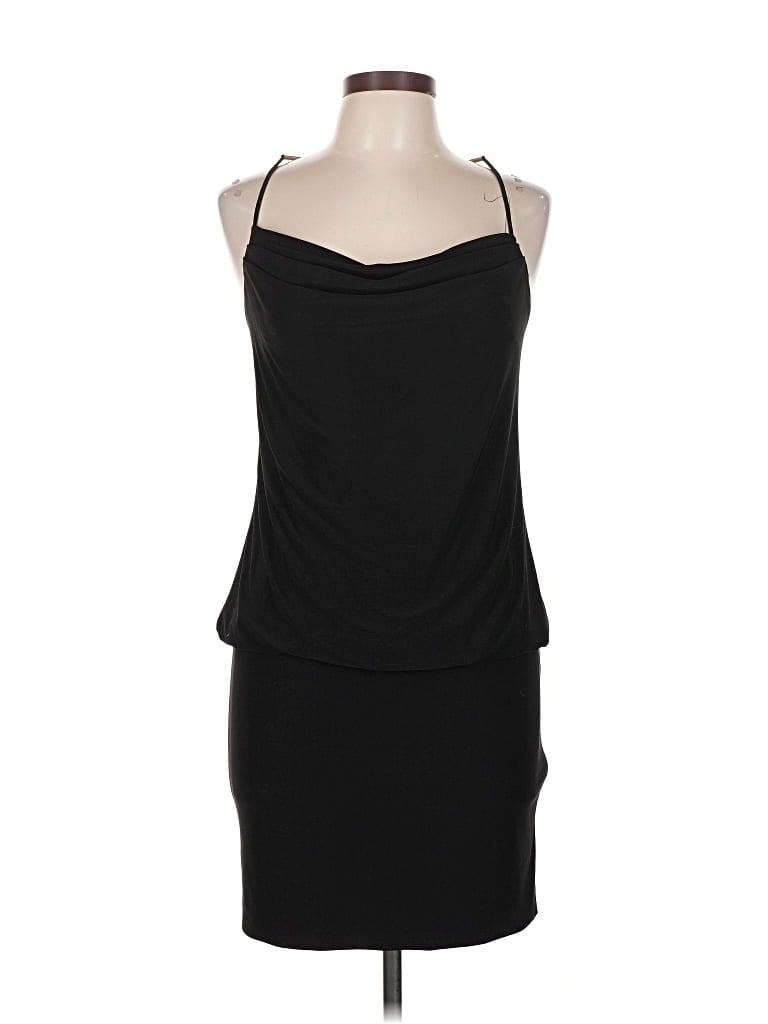 Pre-owned Caché Cocktail Dress In Black